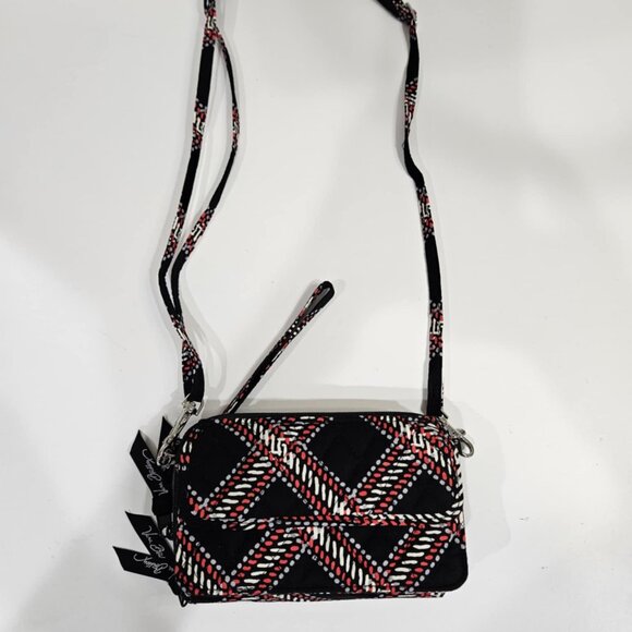 VERA BRADLEY All In One Crossbody In Minsk Plaid Pattern NWOT - Picture 1 of 9